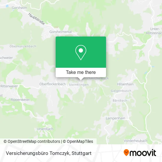 Карта Versicherungsbüro Tomczyk
