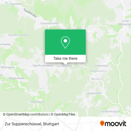 Карта Zur Suppenschüssel