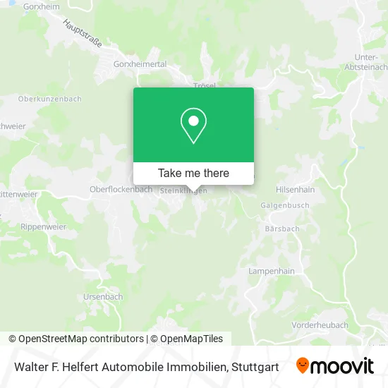 Карта Walter F. Helfert Automobile Immobilien