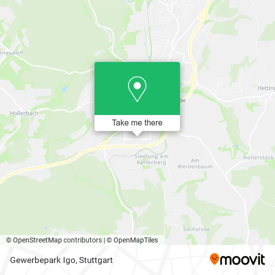 Карта Gewerbepark Igo