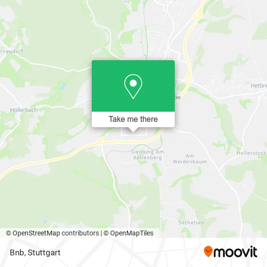 Карта Bnb