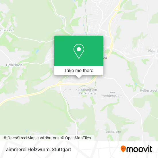 Карта Zimmerei Holzwurm