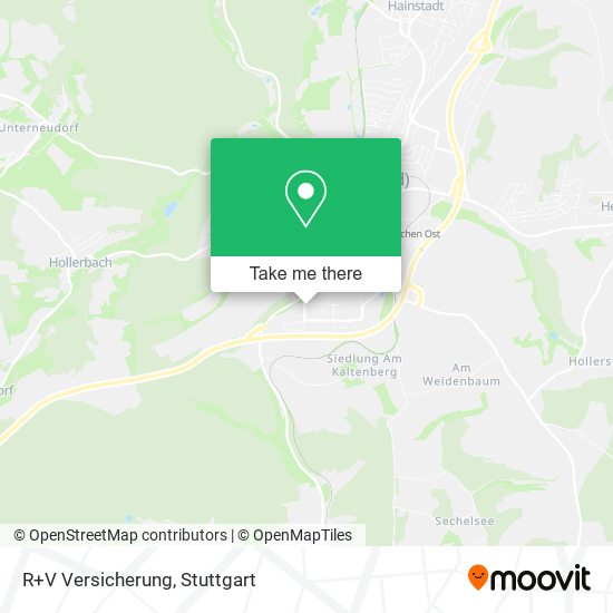 R+V Versicherung map