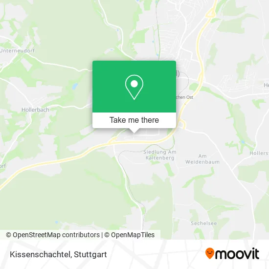 Карта Kissenschachtel