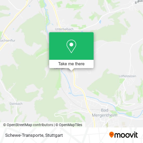 Карта Schewe-Transporte