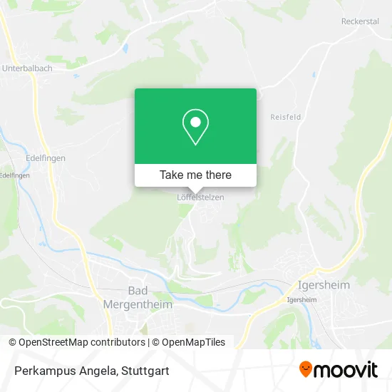 Карта Perkampus Angela