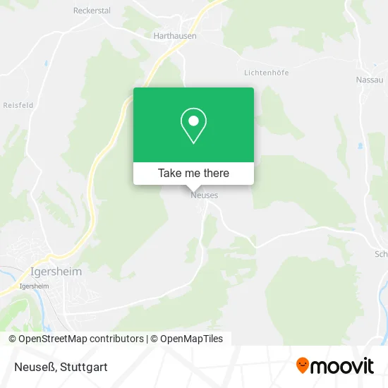 Neuseß map