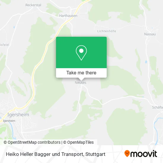Карта Heiko Heller Bagger und Transport