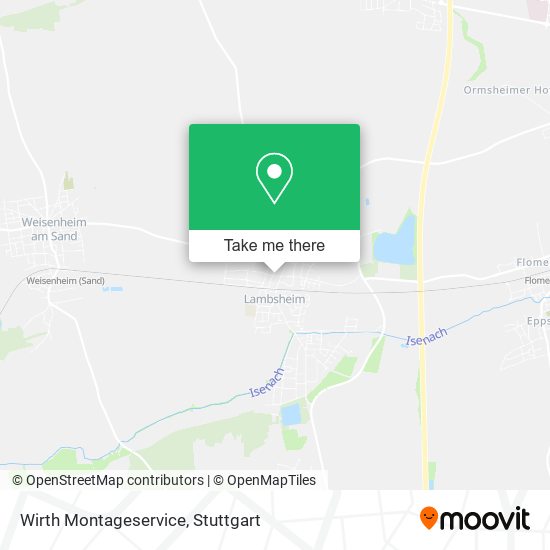Карта Wirth Montageservice