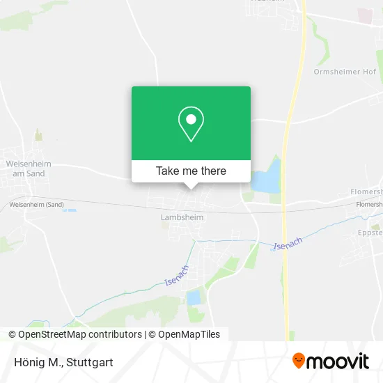 Карта Hönig M.