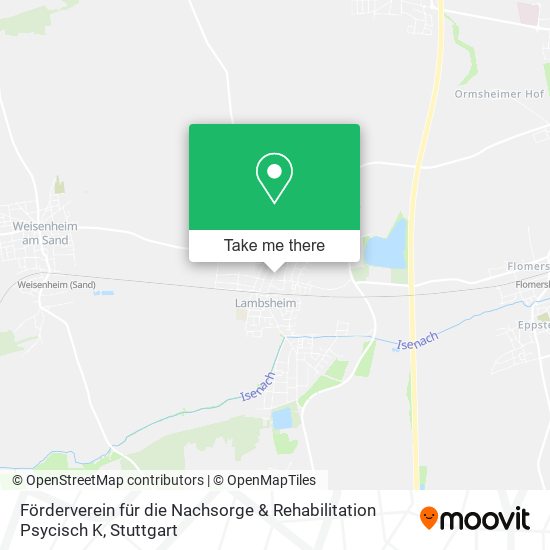 Förderverein für die Nachsorge & Rehabilitation Psycisch K map