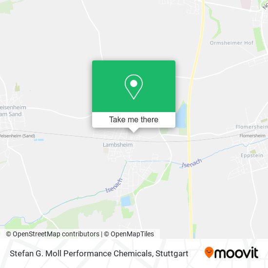 Stefan G. Moll Performance Chemicals map