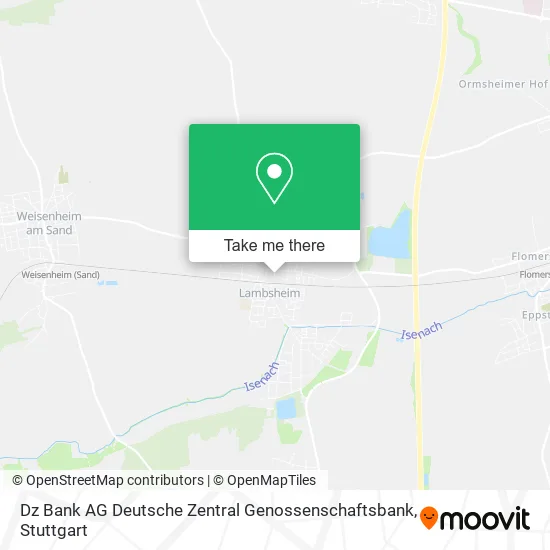 Карта Dz Bank AG Deutsche Zentral Genossenschaftsbank