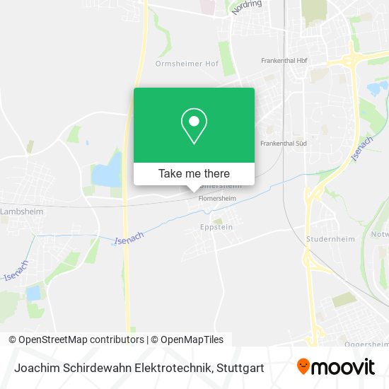 Карта Joachim Schirdewahn Elektrotechnik