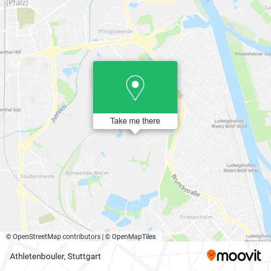Карта Athletenbouler