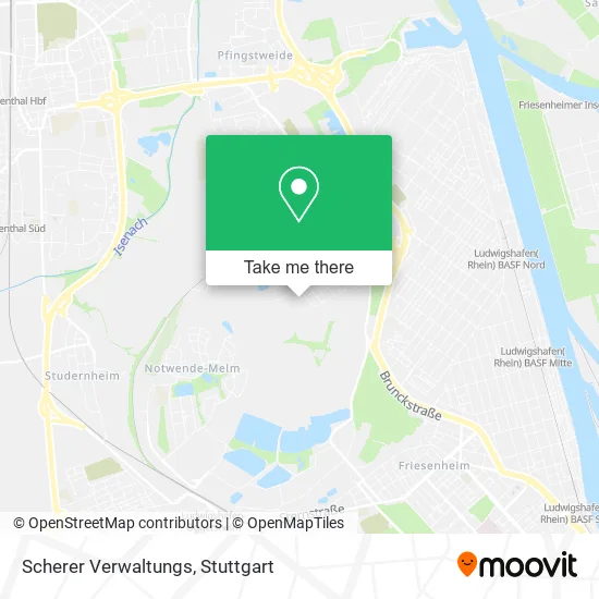 Карта Scherer Verwaltungs