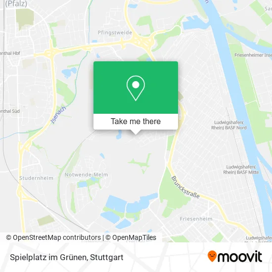 Карта Spielplatz im Grünen