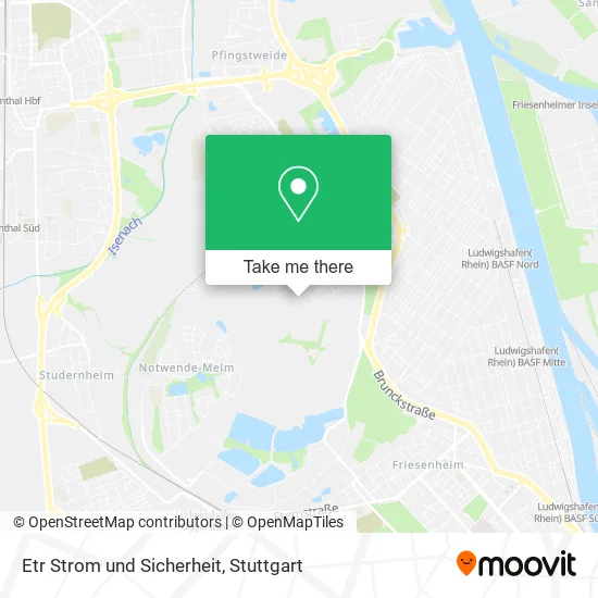 Карта Etr Strom und Sicherheit