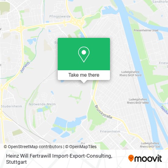 Heinz Will Fertrawill Import-Export-Consulting map