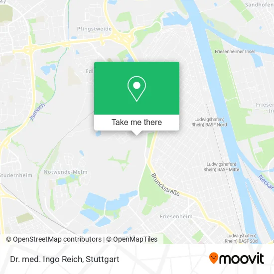 Карта Dr. med. Ingo Reich