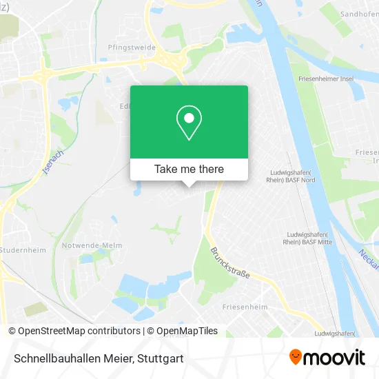Карта Schnellbauhallen Meier