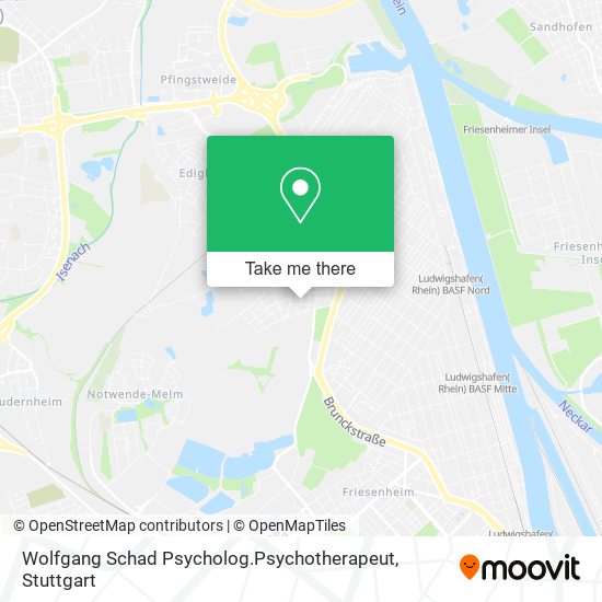 Wolfgang Schad Psycholog.Psychotherapeut map