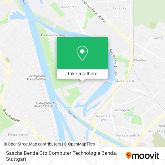 Карта Sascha Benda Ctb Computer Technologie Benda