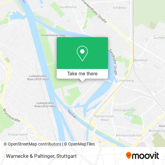 Карта Warnecke & Paltinger