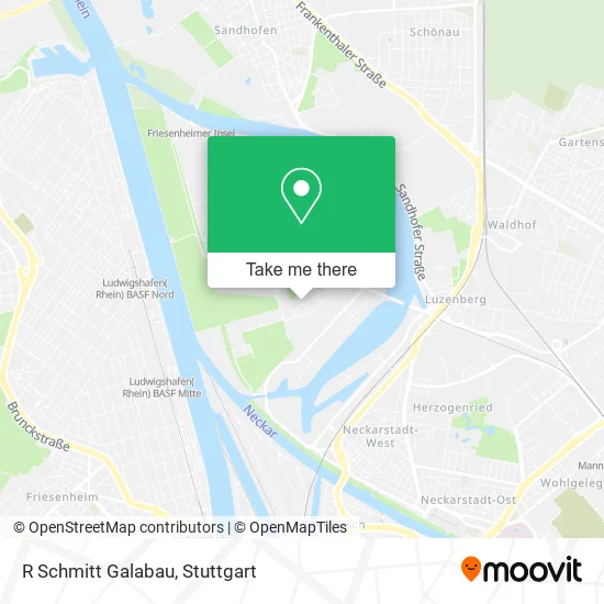 Карта R Schmitt Galabau