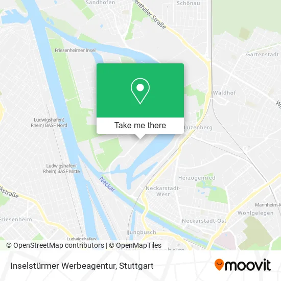 Карта Inselstürmer Werbeagentur