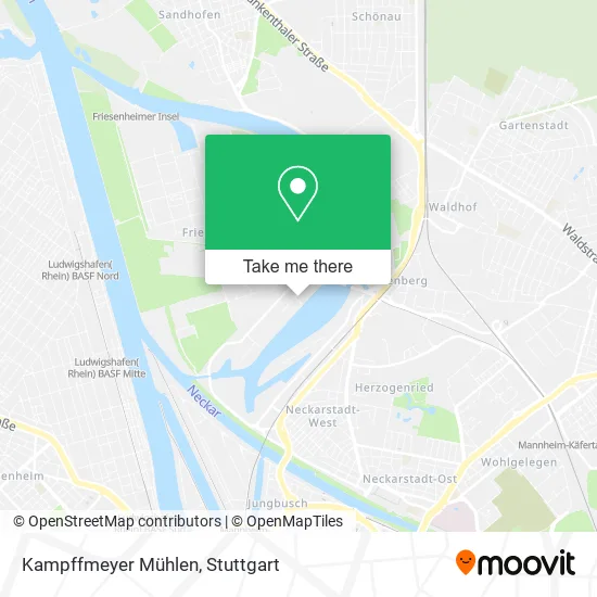Карта Kampffmeyer Mühlen
