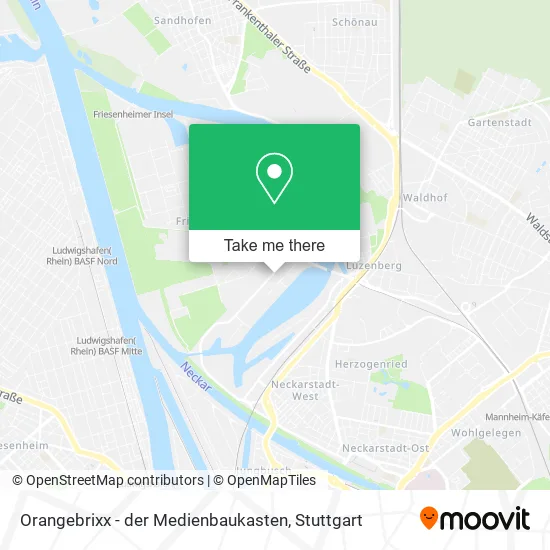 Карта Orangebrixx - der Medienbaukasten