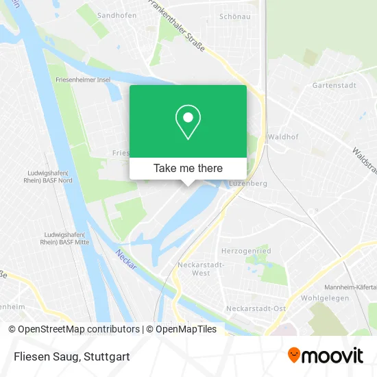 Карта Fliesen Saug