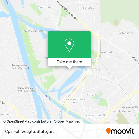 Карта Cps Fahrzeugte