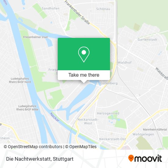 Карта Die Nachtwerkstatt