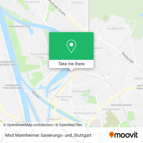 Карта Msd Mannheimer Sanierungs- und