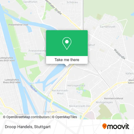 Droop Handels map