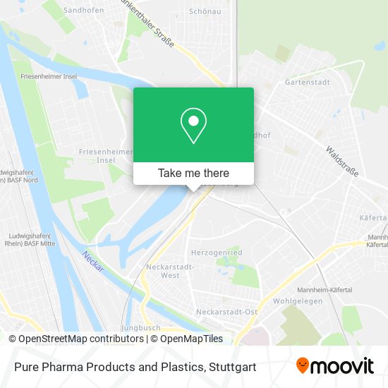 Карта Pure Pharma Products and Plastics