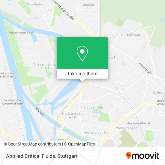 Applied Critical Fluids map