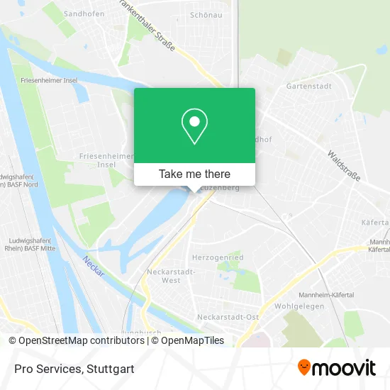 Карта Pro Services