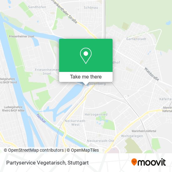 Partyservice Vegetarisch map