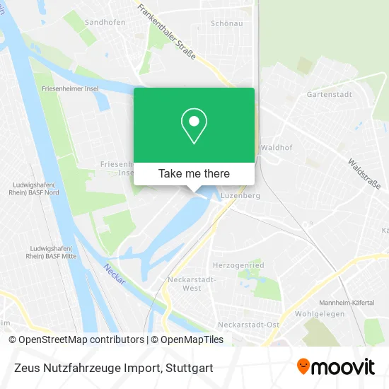 Карта Zeus Nutzfahrzeuge Import