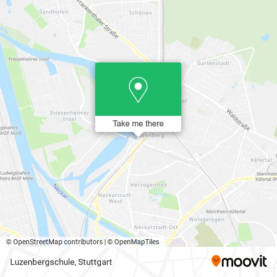 Карта Luzenbergschule