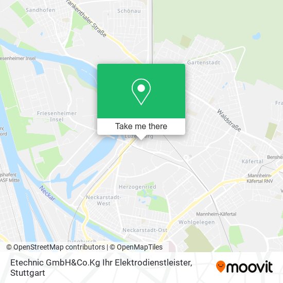 Etechnic GmbH&Co.Kg Ihr Elektrodienstleister map