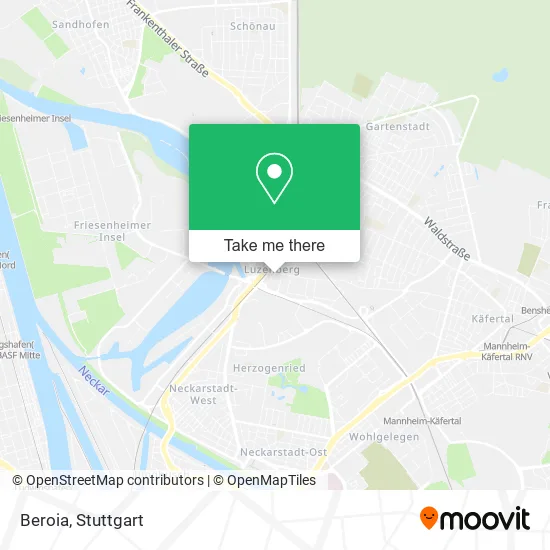 Карта Beroia