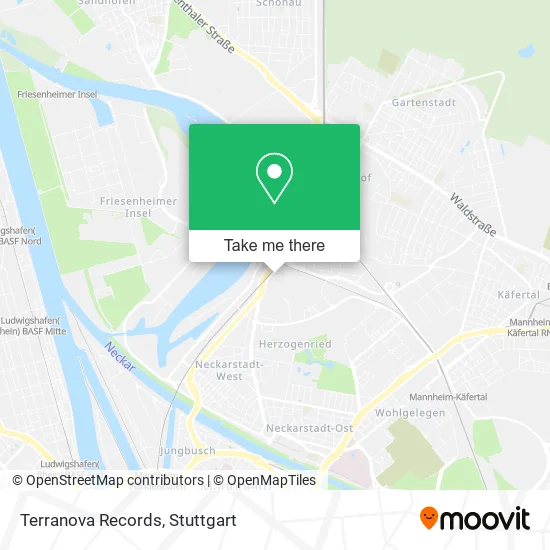 Terranova Records map