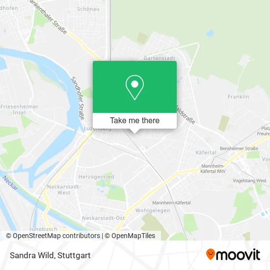 Карта Sandra Wild