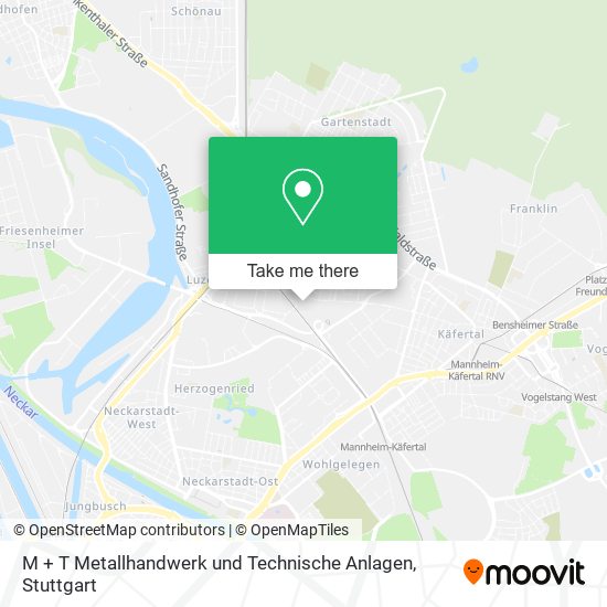 M + T Metallhandwerk und Technische Anlagen map