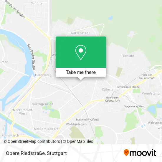 Карта Obere Riedstraße