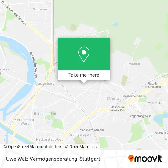 Карта Uwe Walz Vermögensberatung